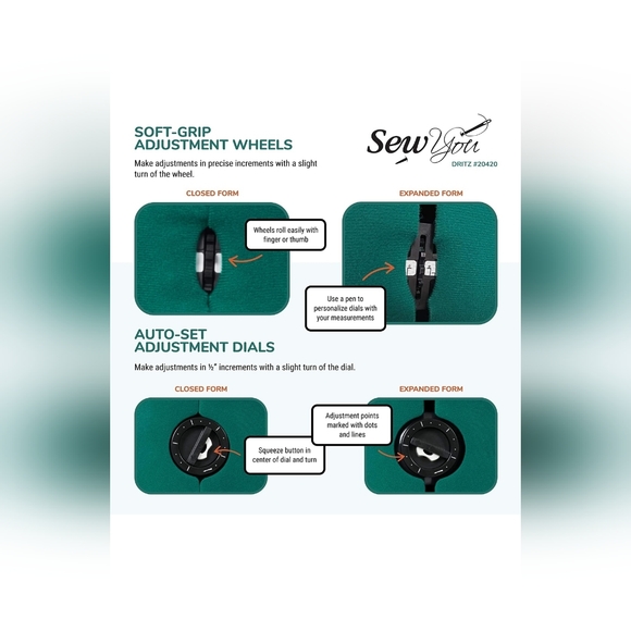 Adjustable Dress Form & Base Accessory - Picture 3 of 3